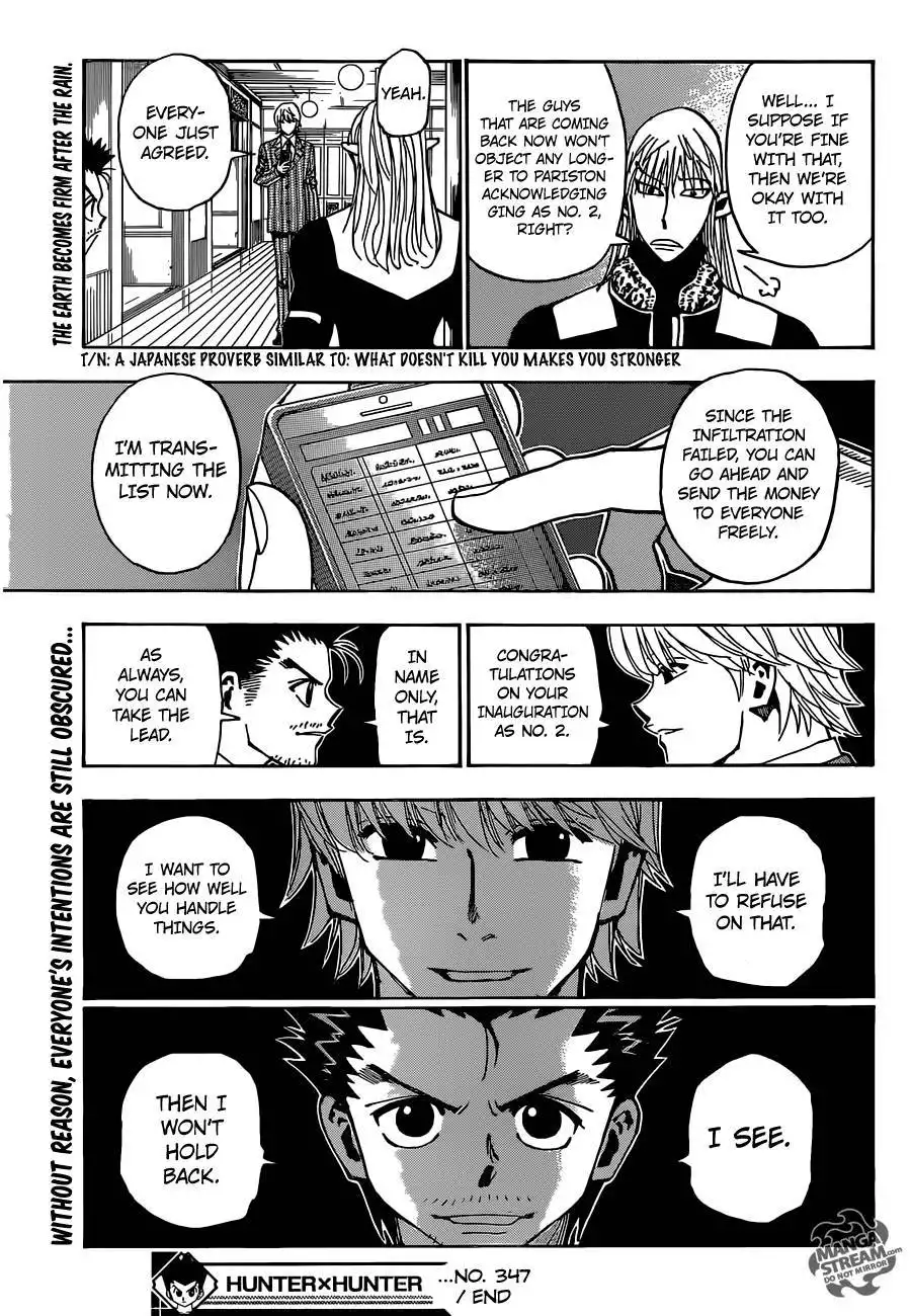 Hunter x Hunter Chapter 347 20